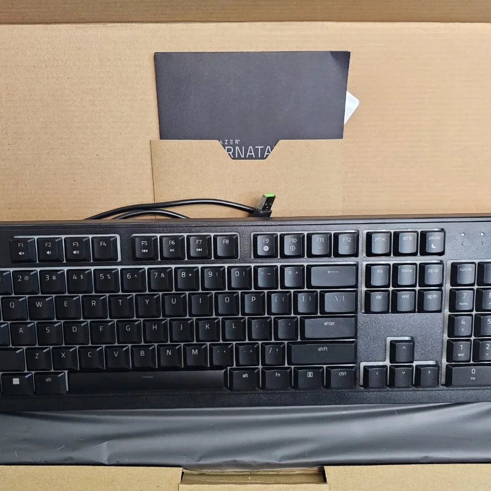 Razer Ornata V3 X Low Profile Gaming Keyboard for PC tested open box complete